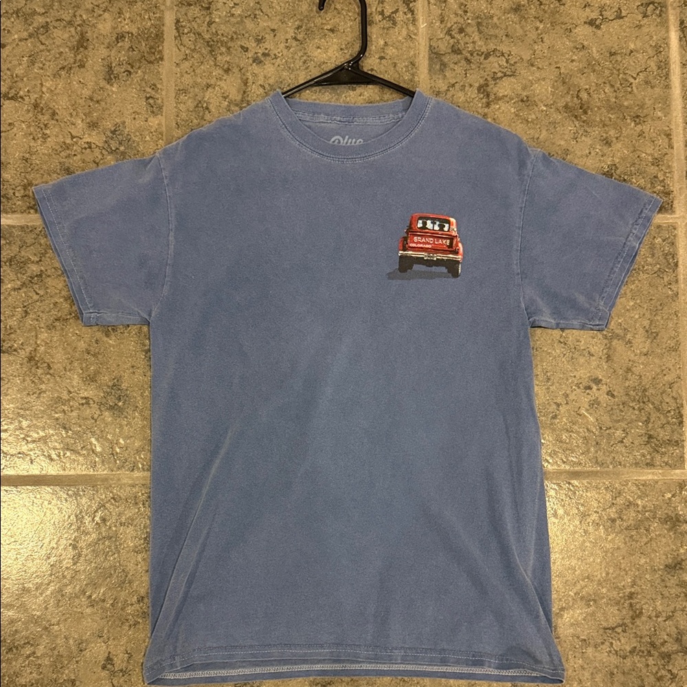 Blue Graphic T-Shirt